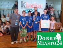 Drużyna z SP1 Dobre Miasto jedzie na Mistrzostwa Polski do Zabrza zieliński kinder zawody (3)