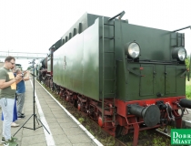 Zabytkowy parowóz przyjechał do Dobrego Miasta (11)