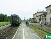 Zabytkowy parowóz przyjechał do Dobrego Miasta (21)