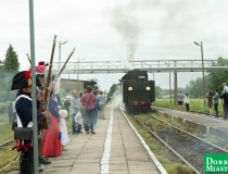 Zabytkowy parowóz przyjechał do Dobrego Miasta (4)