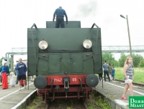 Zabytkowy parowóz przyjechał do Dobrego Miasta (5)