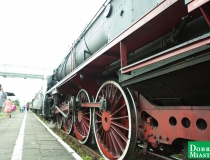 Zabytkowy parowóz przyjechał do Dobrego Miasta (8)